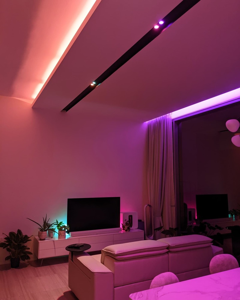 Đèn led dây thông minh HUEPRESS myHue Strip L1 cao cấp WIFI 16 triệu màu RGBCW - Điều khiển bằng app