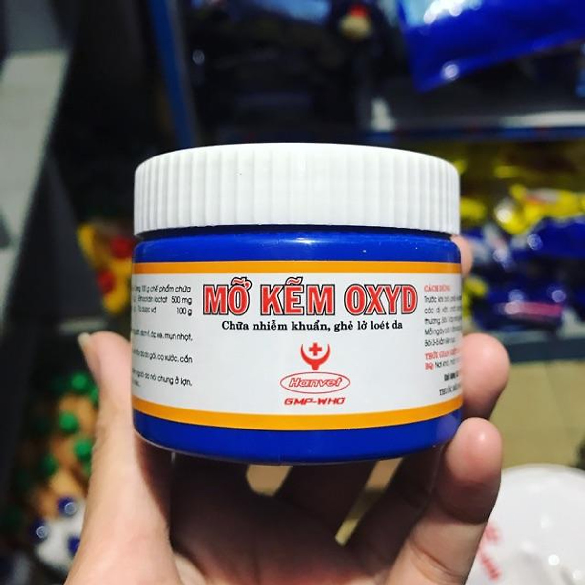 Mỡ Kẽm Oxyd bôi vết thương, ghẻ, ngứa, Nhiễm Khuẩn thú cưng