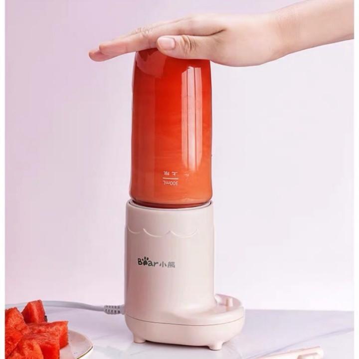 MÁY XAY 3 CỐC THỦY TINH BEAR 300ML 200W