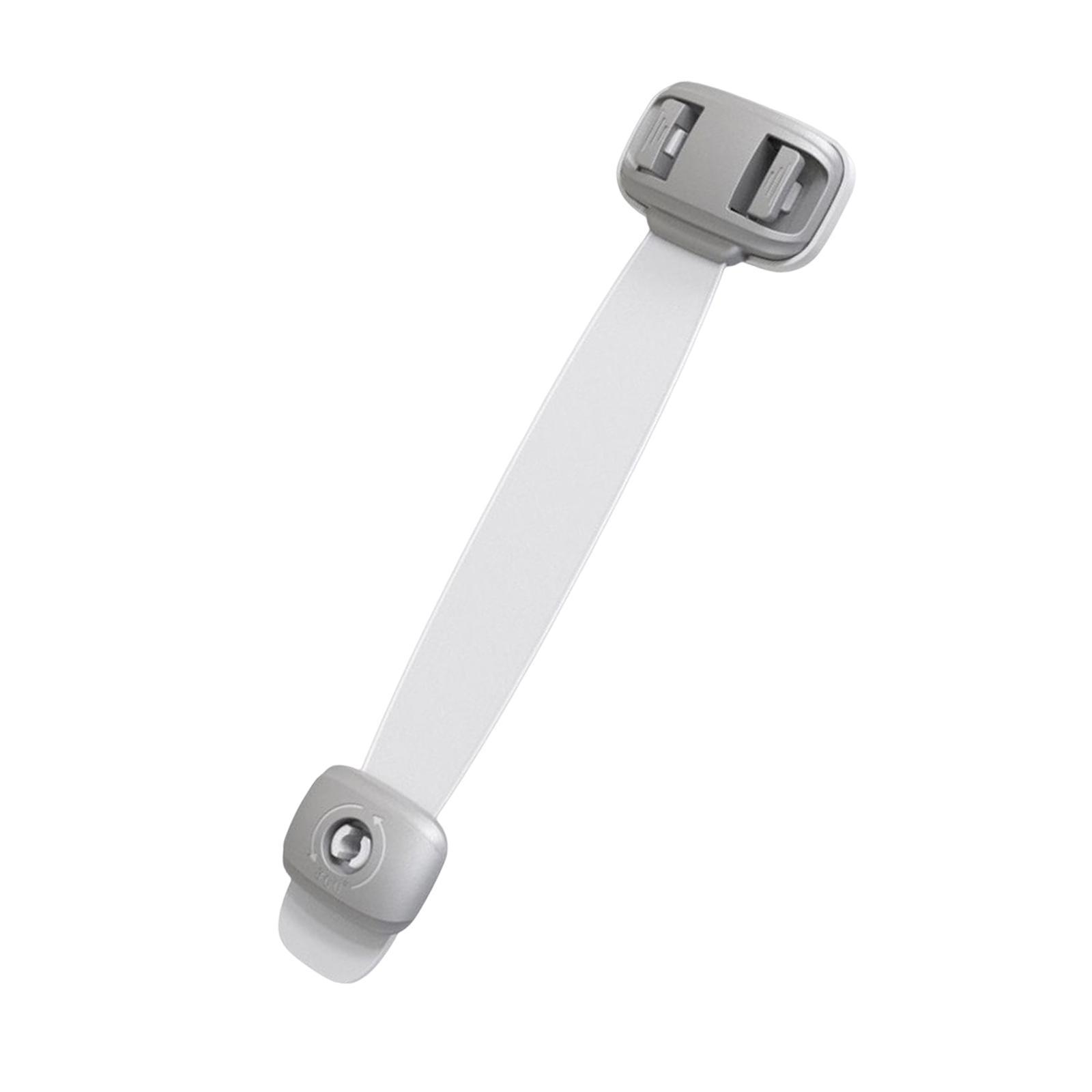 Child Safety Locks, Baby Proofing Cabinet Locks, Snap Button System Locks for Cabinets, Drawer, Closet, Fridge, Refrigerator, Trash