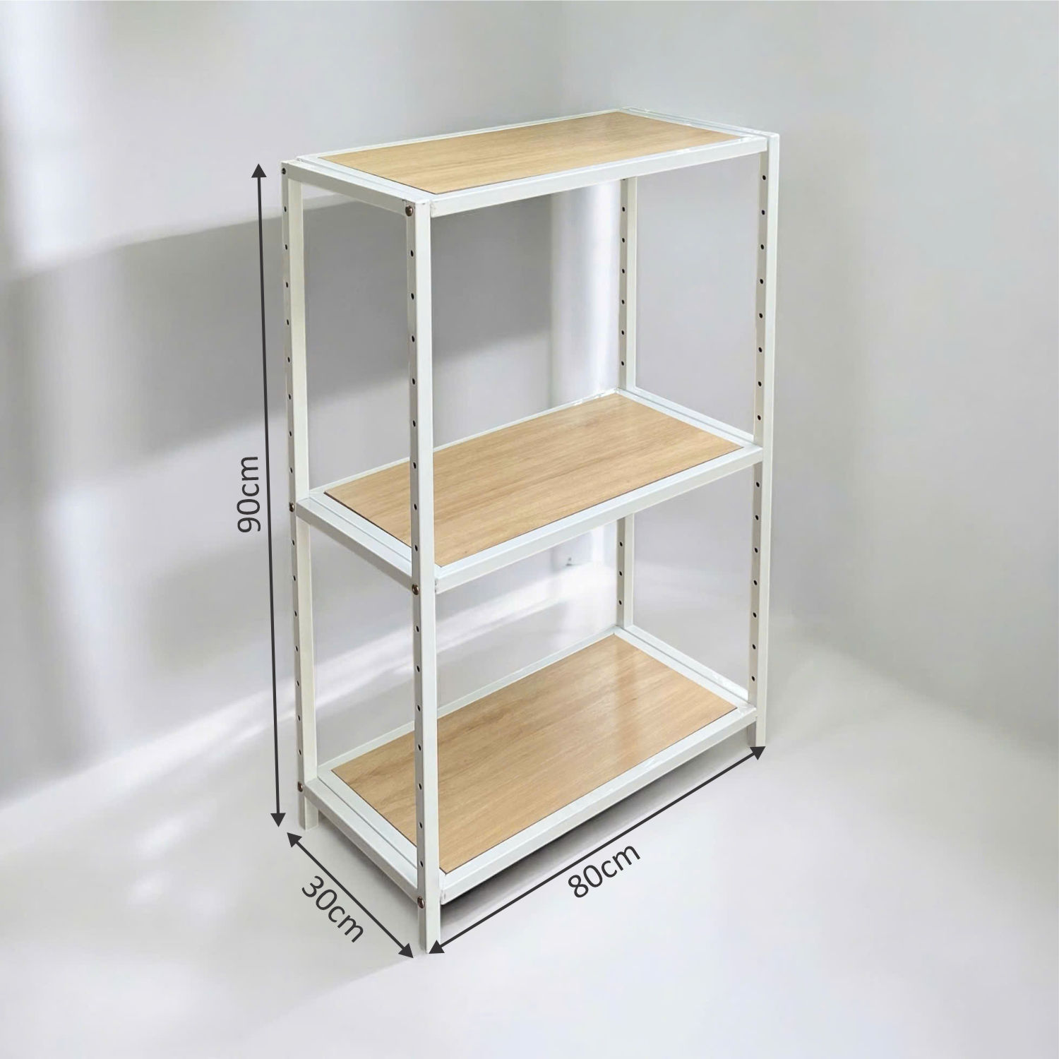 Kệ sắt 3 tầng Enter KG8090-3 80x30x90cm