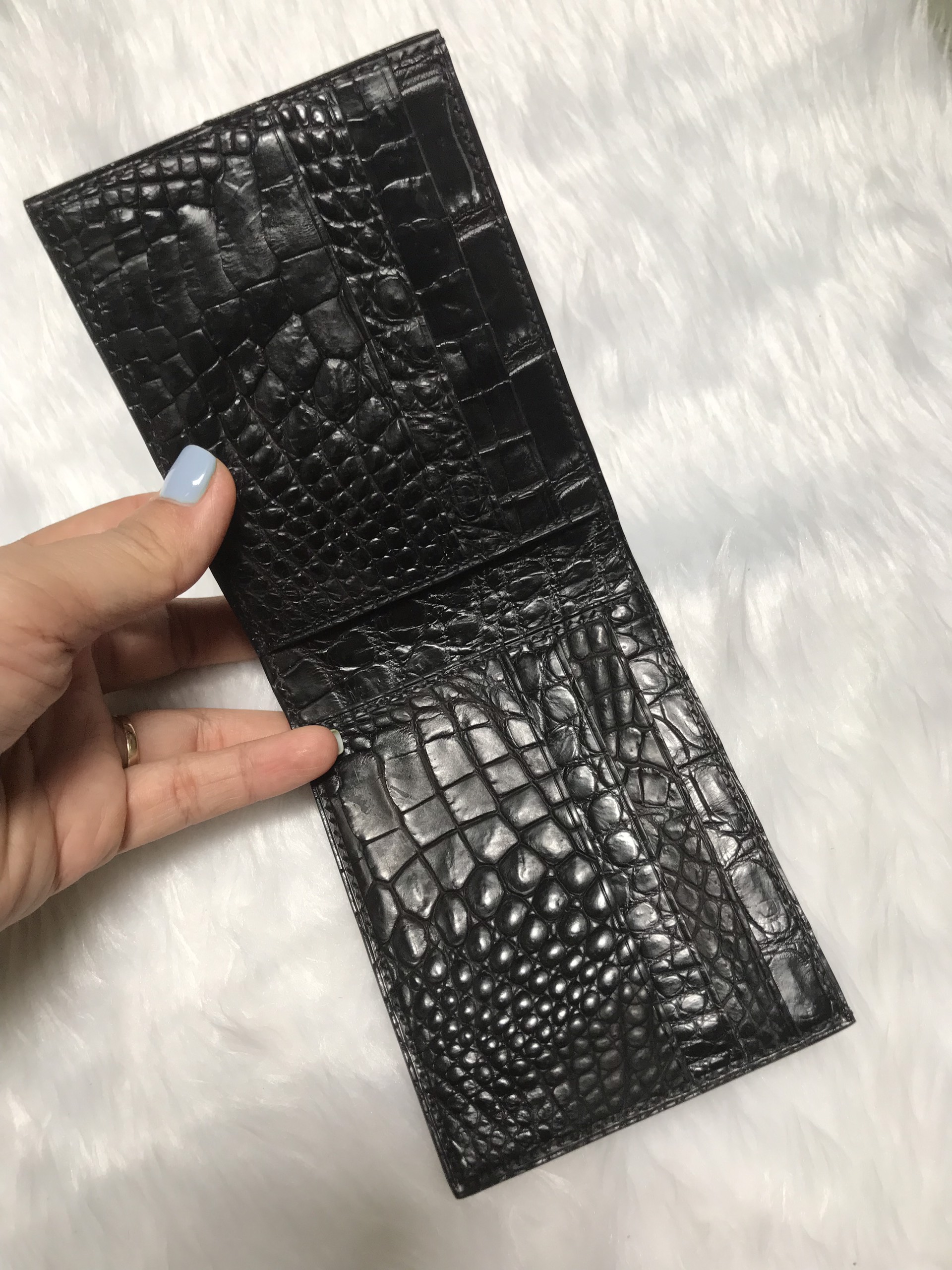VÍ CÁ SẤU HANDMADE