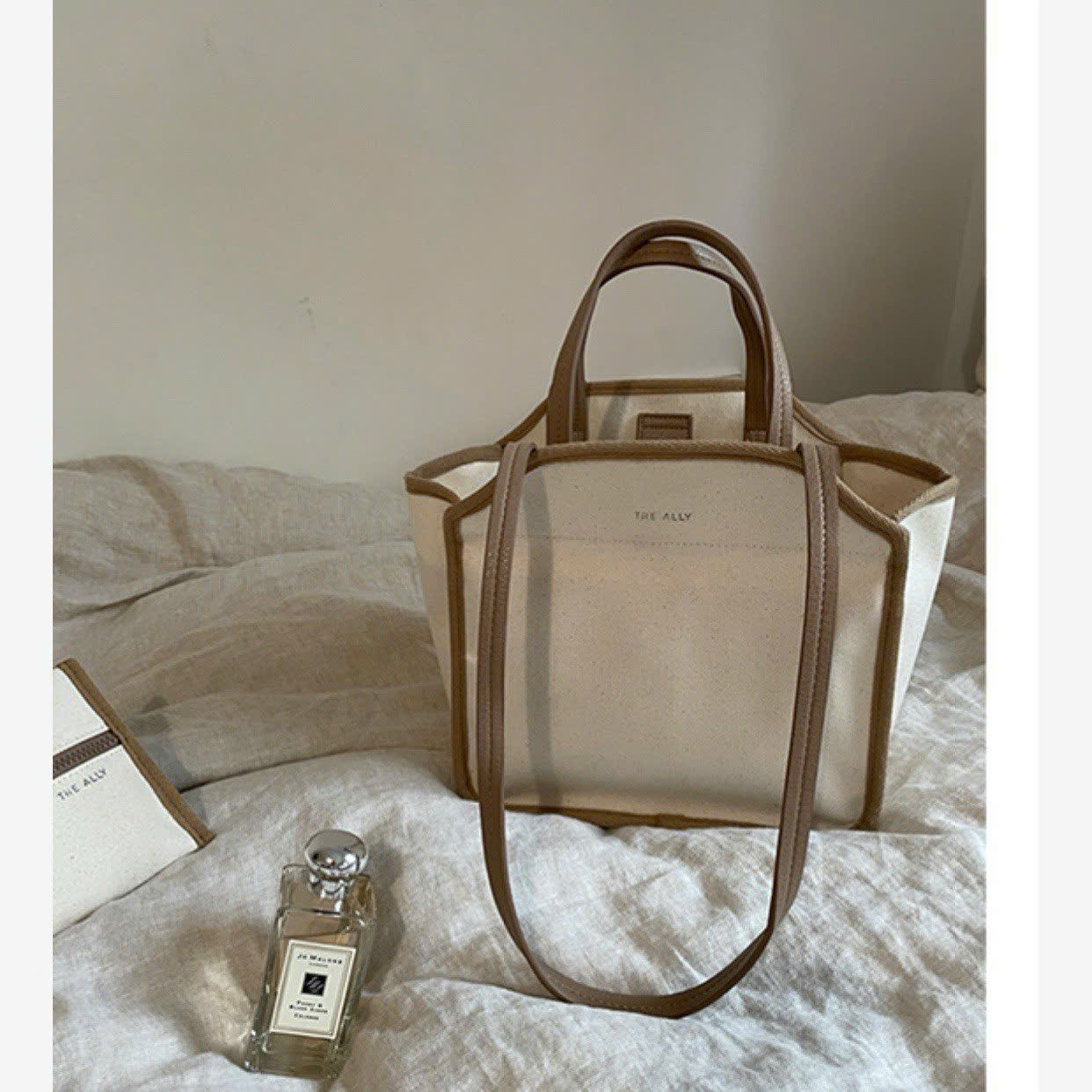 Túi xách nhiều ngăn túi bỉm sữa túi du lịch gấp gọn tiện lợi KT 25cm