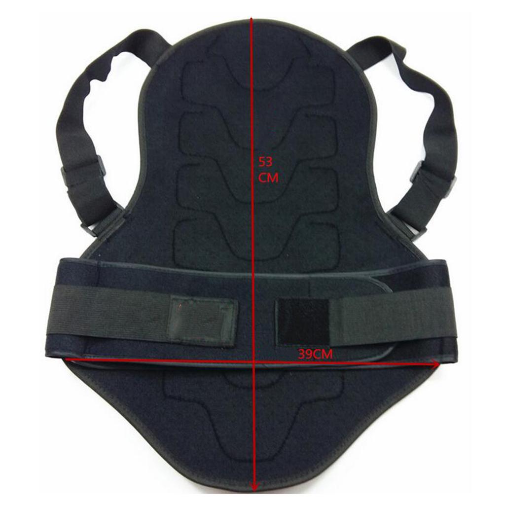 Cycling Skiing Riding Skateboarding Chest Back Spine Protector Vest Anti-fall Gear Motorcycle Jacket Motocross Body Guard Vest