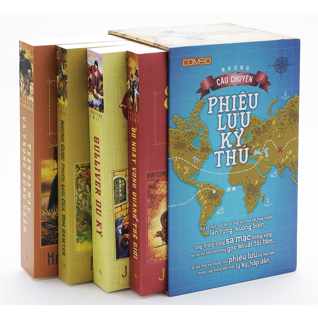 Combo Những Câu Chuyện Phiêu Lưu Kỳ Thú 2