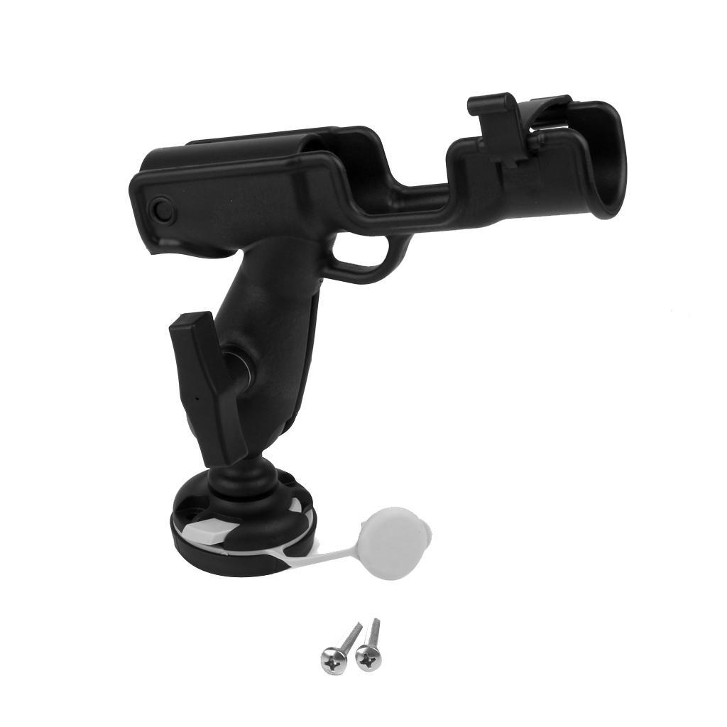 Adjustable Fishing Rod Holder Boat Mount Rack Kayak Side Flush Tackle Marine