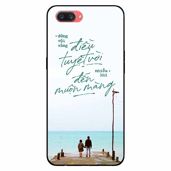 Ốp lưng in cho Realme C1 Mẫu Điều Tuyệt Vời