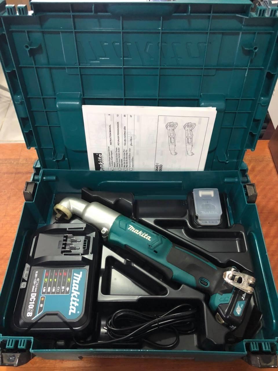 MÁY SIẾT BULONG GÓC DÙNG PIN 12V MAKITA TL065DSYJ - HÀNG CHÍNH HÃNG