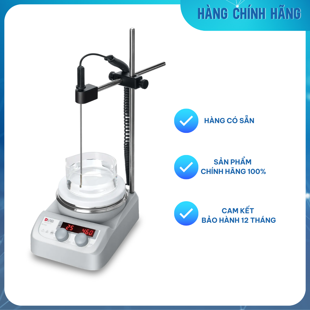 Máy Khuấy Từ Gia Nhiệt Dlab MS-H280-Pro | Tối đa 280 độ C