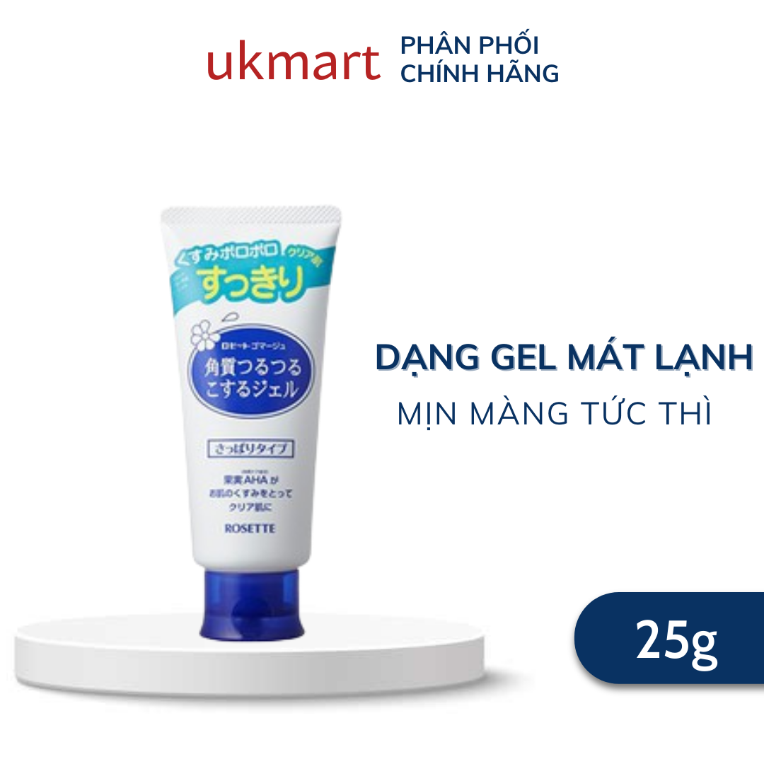 Tẩy Tế Bào Chết Rosette Gommage Nhật Bản Hàng Chính Hãng 120g