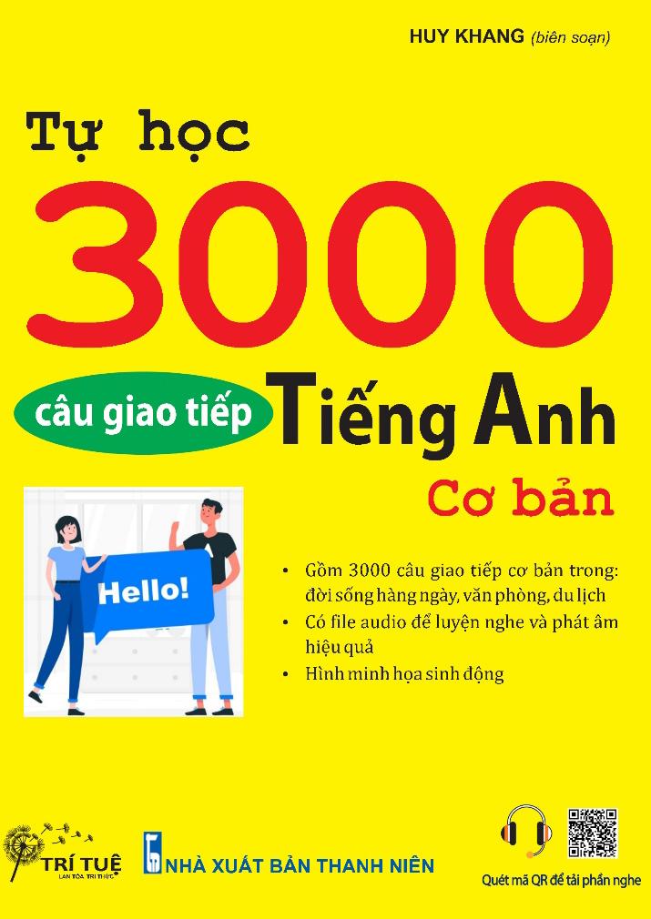 Tự Học 3000 Câu Giao Tiếp Tiếng Anh Cơ Bản