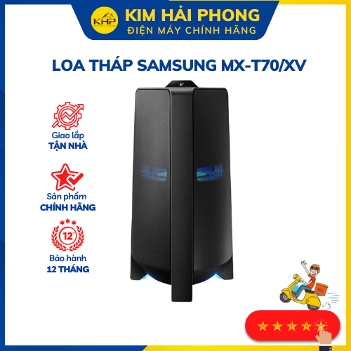 Loa di động SAMSUNG MX-T70/XV , dạng loa tháp gia gia đình - Hàng chính hãng