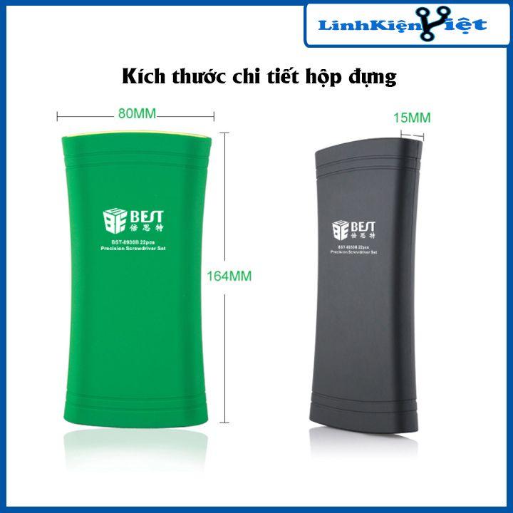 Bộ dụng cụ Best-8930B gồm 22 chi tiết sửa chữa đa năng