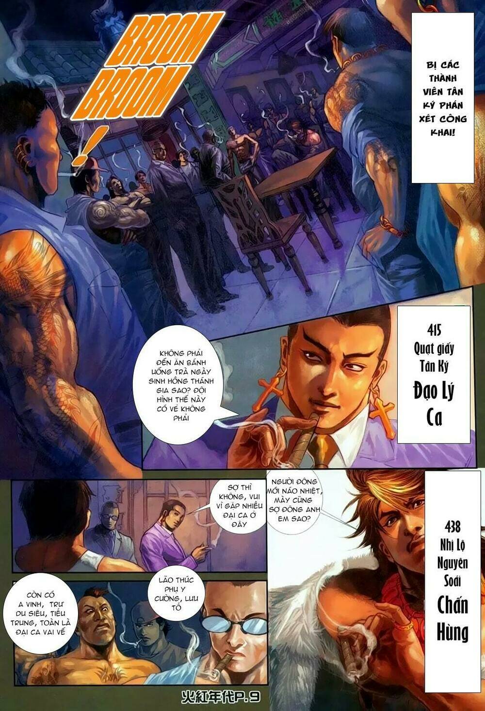 hỏa hồng niên đại hắc cốt đường chapter 133 6