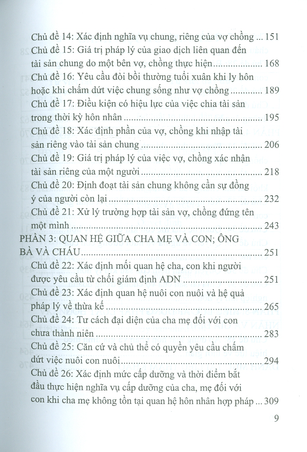 SÁCH TÌNH HUỐNG LUẬT HÔN NHÂN VÀ GIA ĐÌNH (Bình Luận Bản Án)