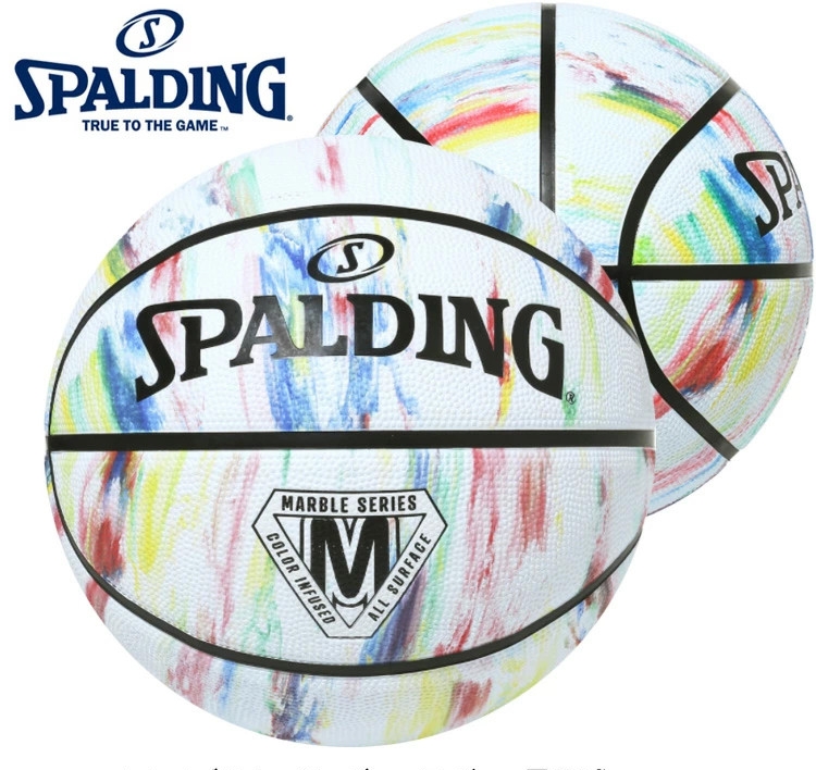 Quả Bóng Rổ Spalding Marble Series (84-397Z)- Indoor/ Outdoor size 7