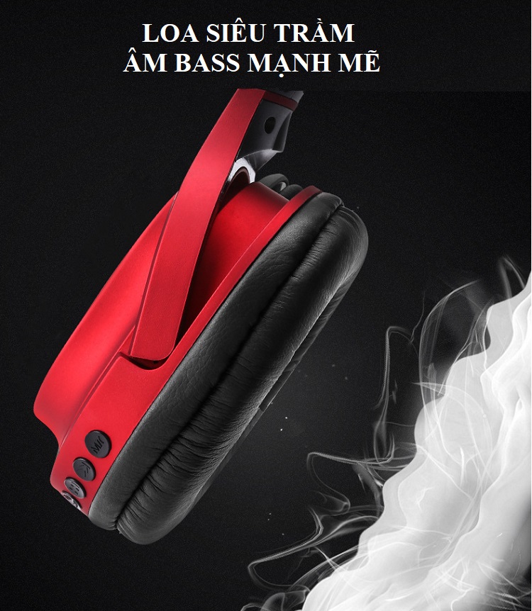 Tai Nghe Không Dây HUQU HQ-ST50 Loa Siêu Trầm. Âm Bass Mạnh -Hàng Chính Hãng