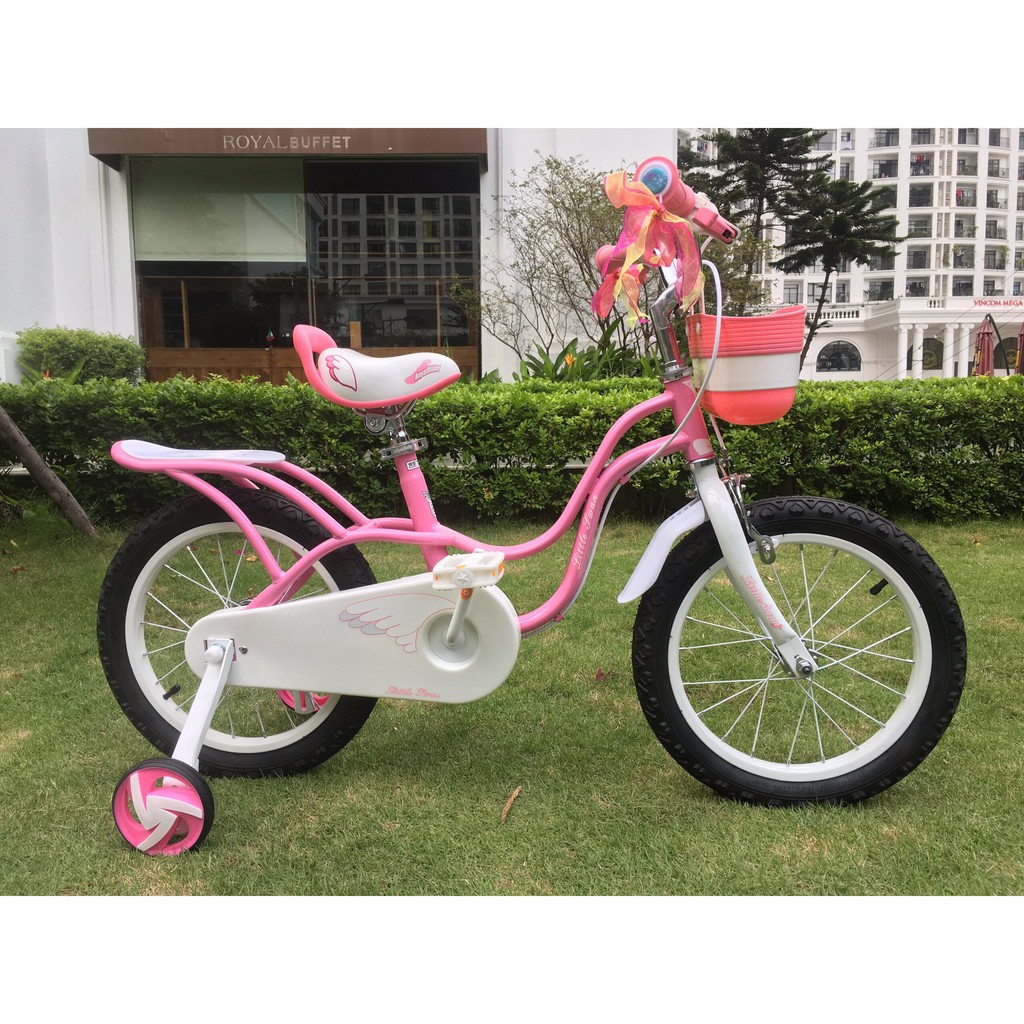 XE ĐẠP TRẺ EM ROYALBABY LITTLE SWAN FULL SIZE CHO BÉ 16''