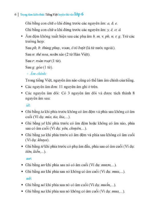 Sách - Trọng tâm kiến thức tiếng việt tập 1