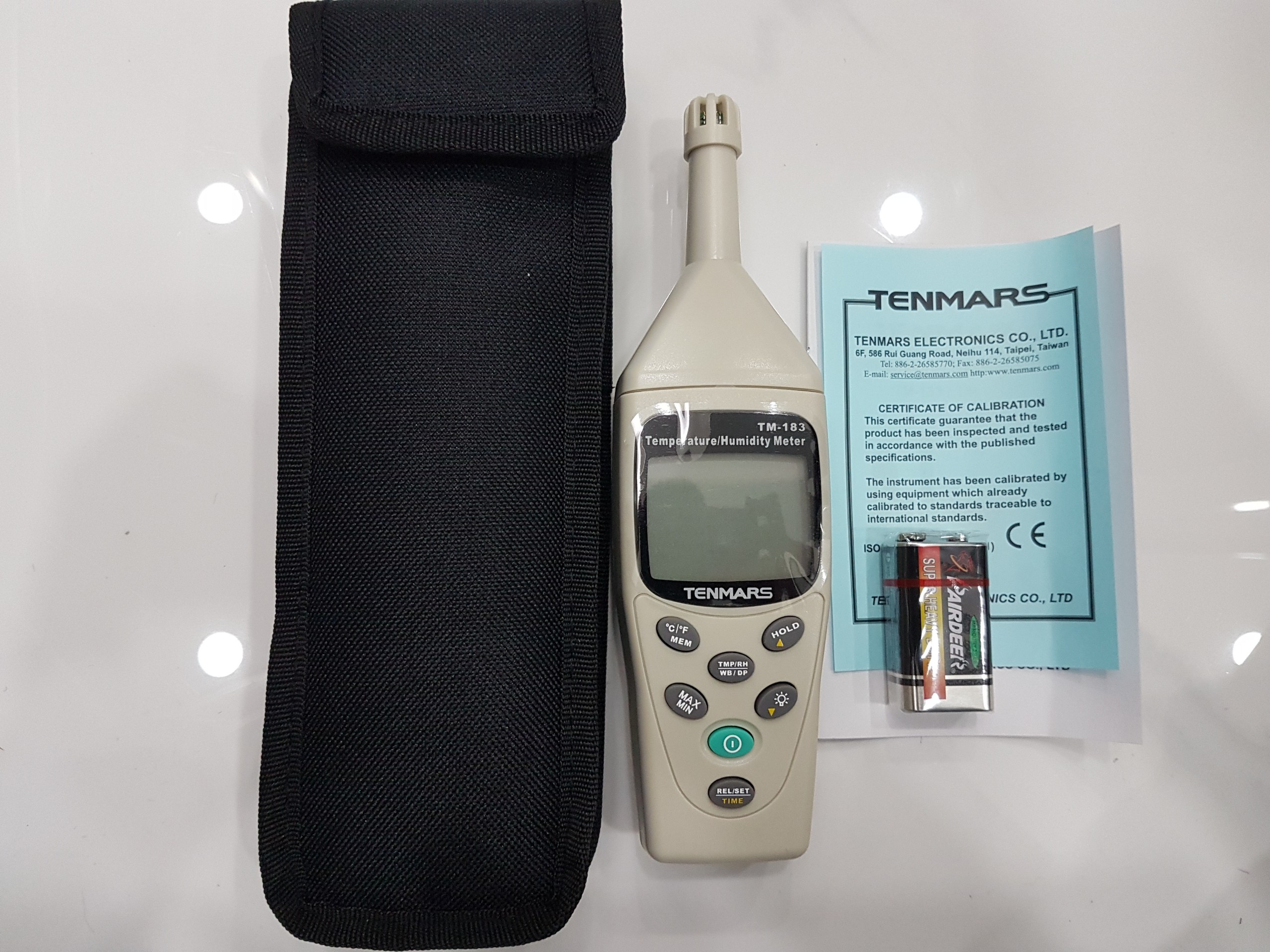 Máy đo nhiệt độ độ ẩm Tenmars TM-183