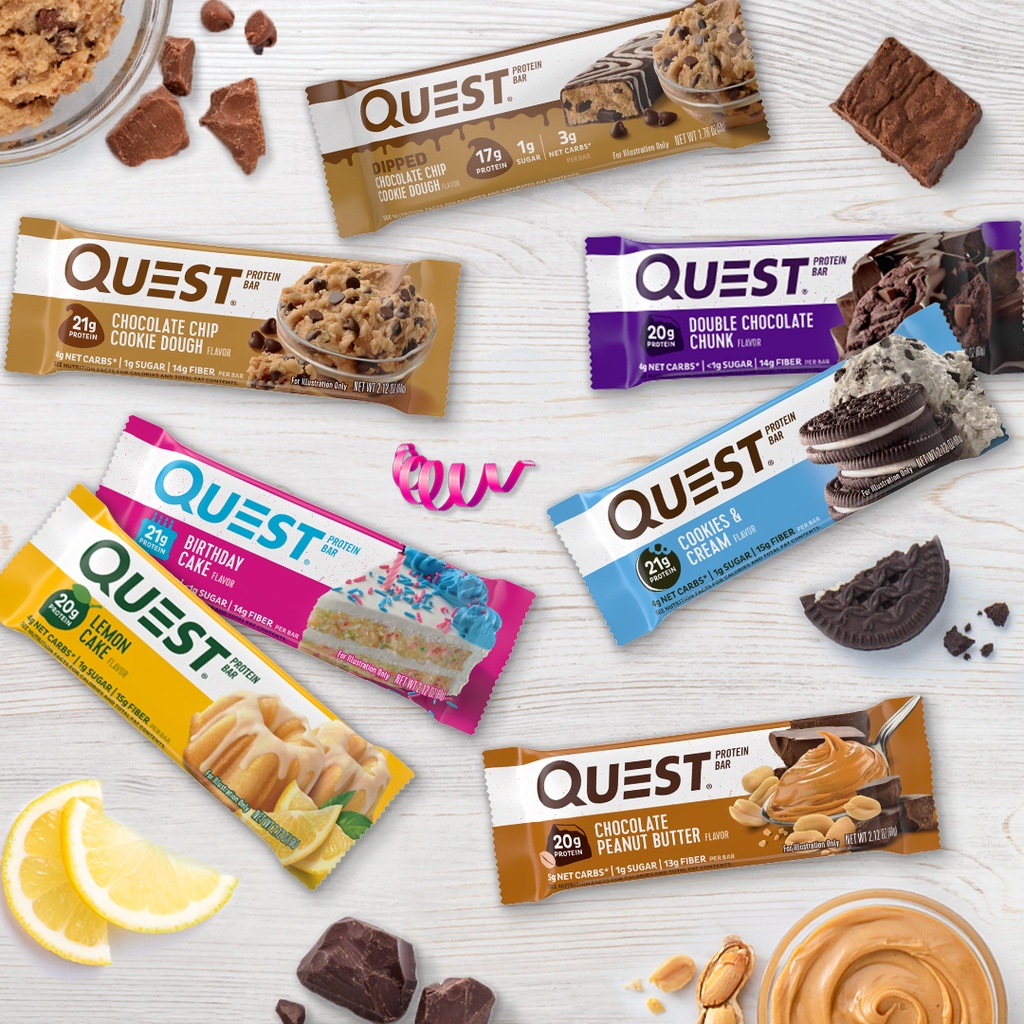 Protein Bar bán chạy nhất thế giới QUEST: Made in USA