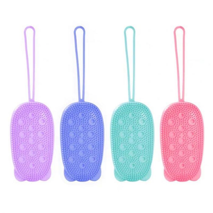BÔNG TẮM NHỎ GỌN CHẤT LIỆU SILICON - LẤY SÁCH TẾ BÀO CHẾT TRÊN DA - ĐEM LẠI LÀN SA SẠCH SẼ