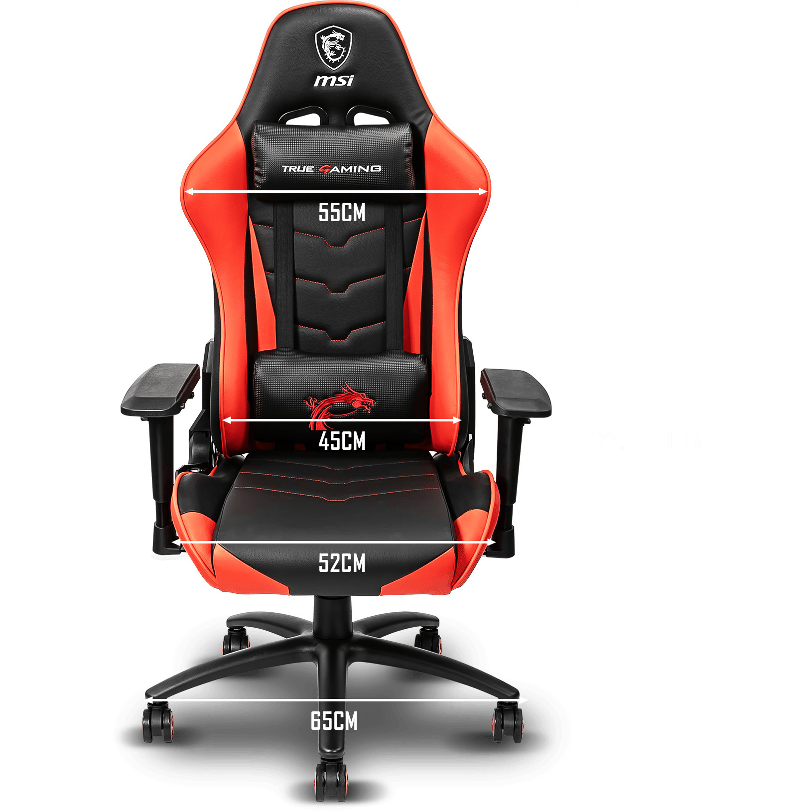 Ghế Gaming MSI Chairs Mag CH120 - Hàng Chính Hãng