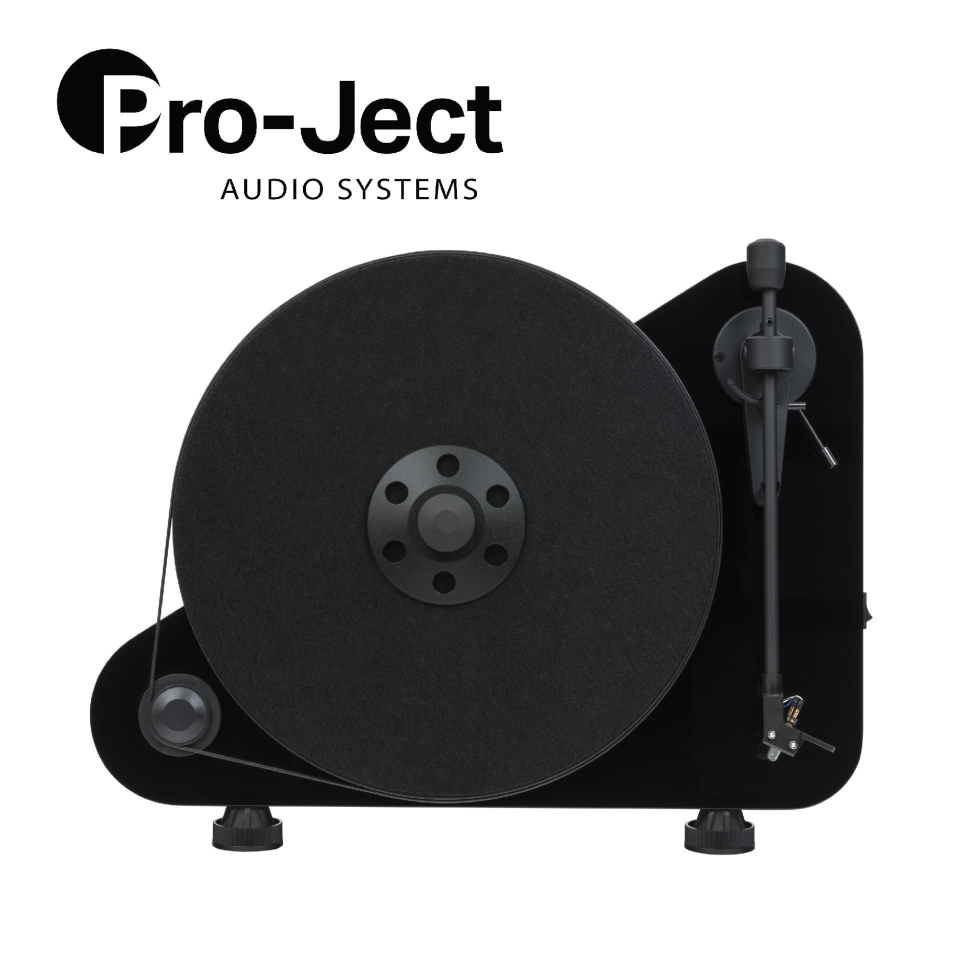 Pro-Ject VT-E BT Right , Vertical &quot;Plug &amp; Play&quot; Turntable - đen - Hàng chính hãng