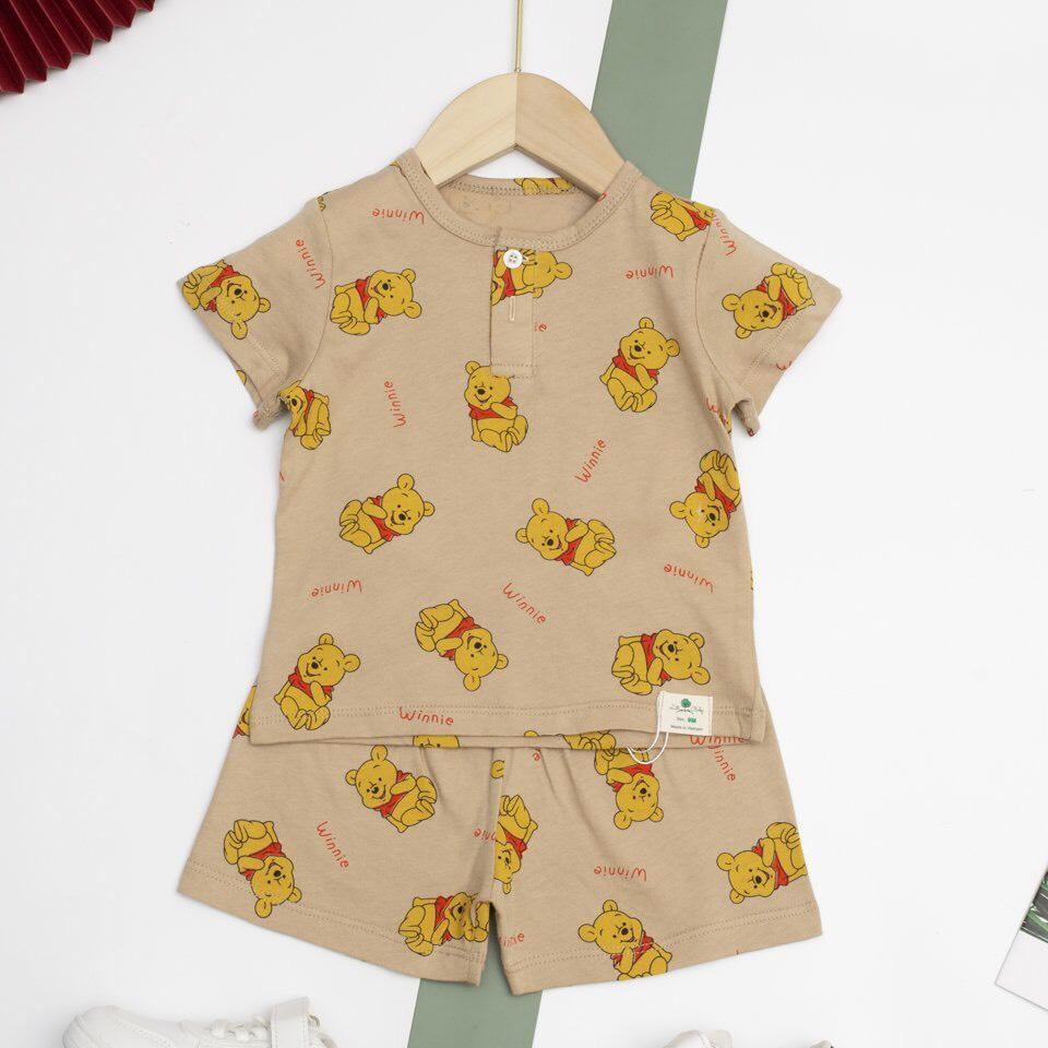 Bộ Sơ Sinh 2 Cúc Ngắn Tay Bé Gái BSS2302 Thương Hiệu Litibaby Size 9M-36M,Từ 7-15kg
