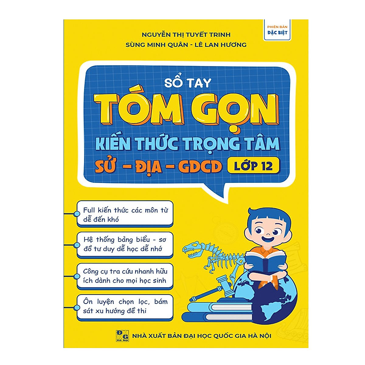 Sổ Tay Tóm Gọn Kiến Thức Trọng Tâm Sử - Địa - GDCD Lớp 12 - BẢN QUYỀN