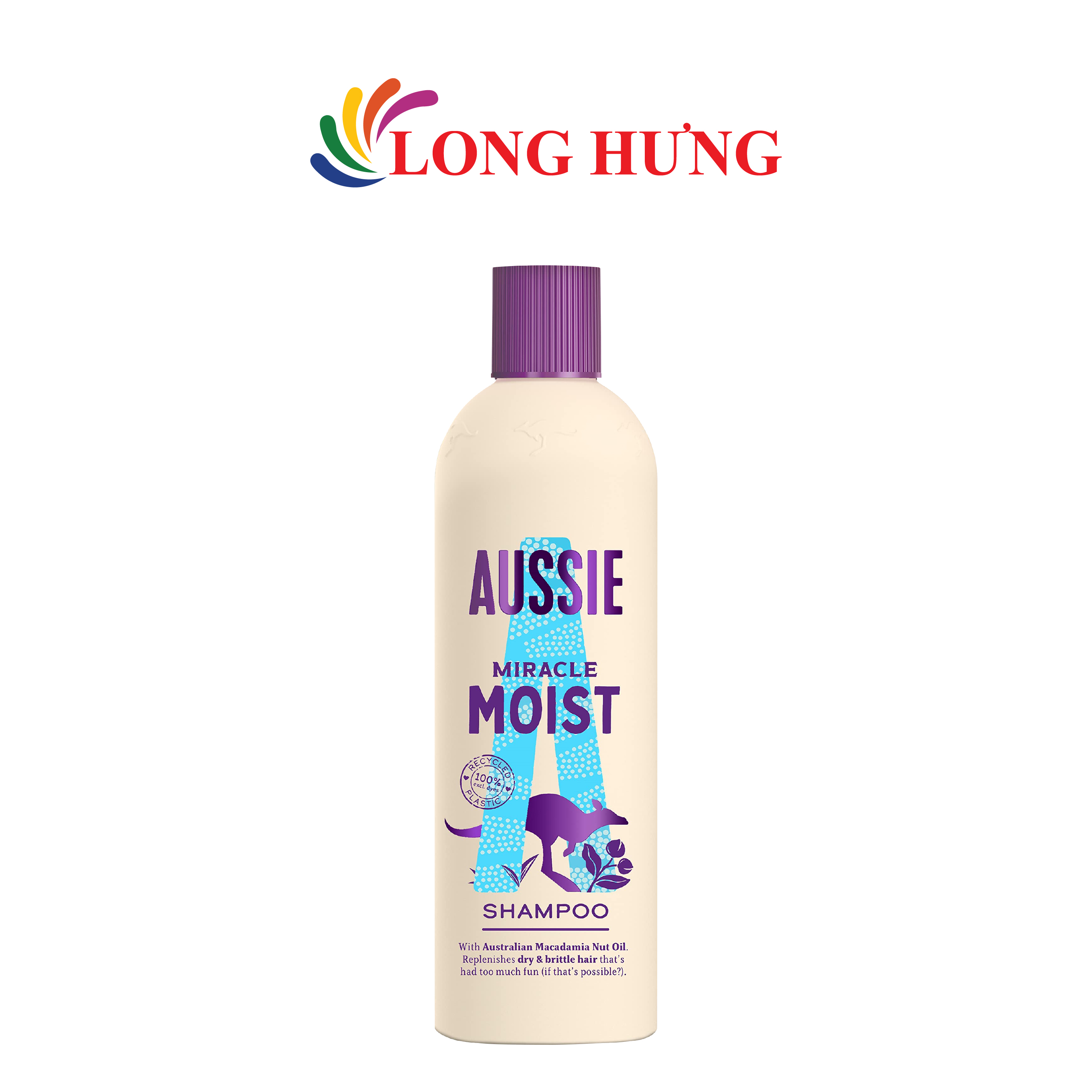 Dầu gội dưỡng ẩm Aussie Miracle Shampoo Moist (300ml) - Hàng chính hãng