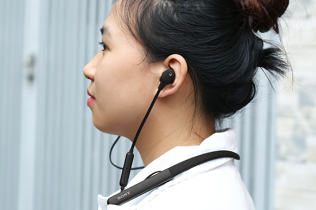 Tai nghe chống ồn không dây Sony WI-1000XM2 Đen - Chính hãng
