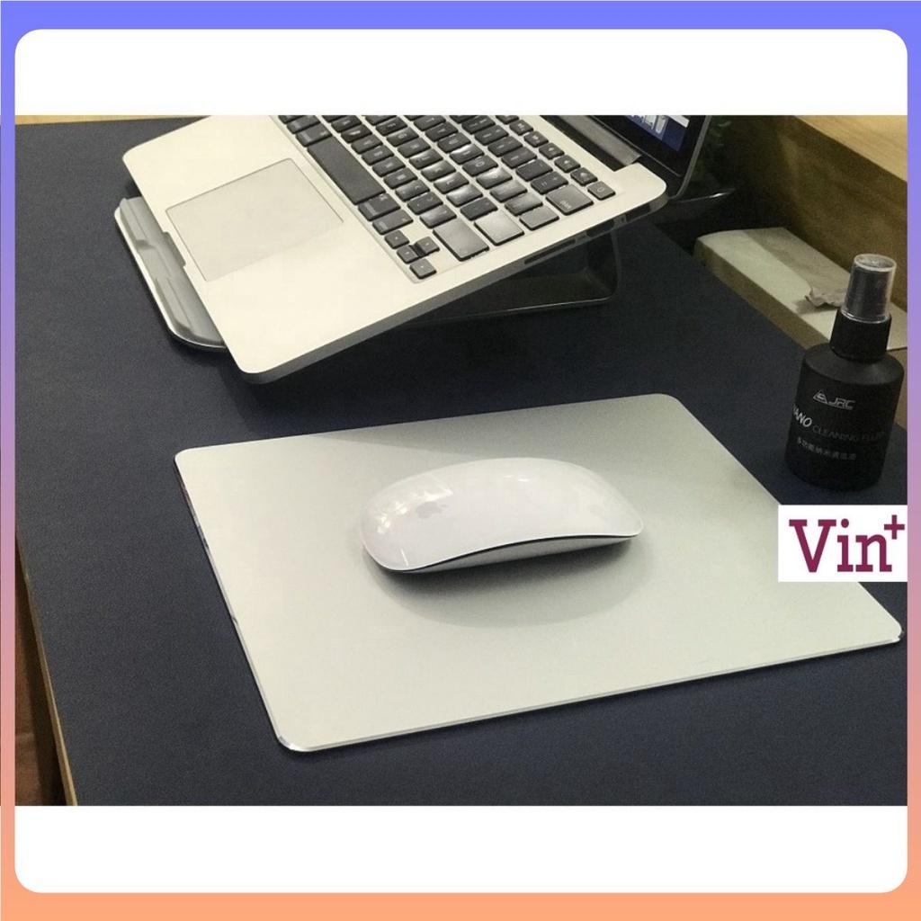 ️ Lót Chuột Hợp Kim Nhôm Nguyên Khối Cao Cấp Mouse Pad Bằng nhôm Aluminium