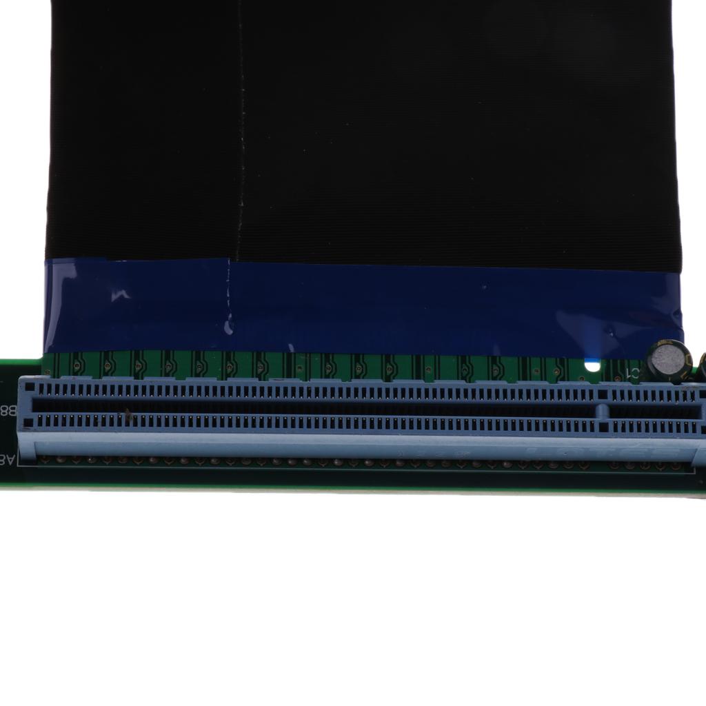 PCI-E   16X Riser Card Adapter Flexible Extension Cable 164Pin