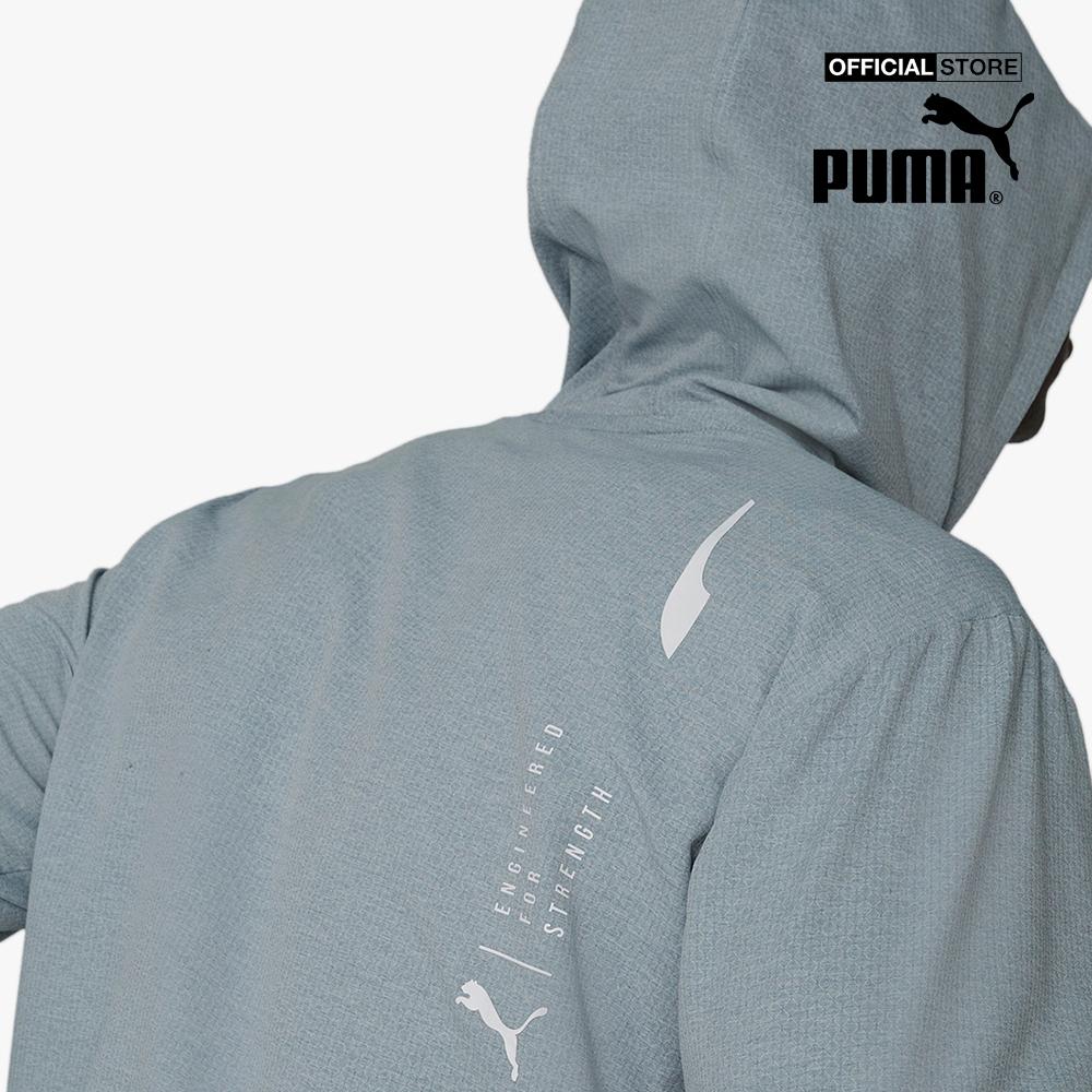 PUMA - Áo khoác thể thao nam phối mũ ULTRAWEAVE Training 522317