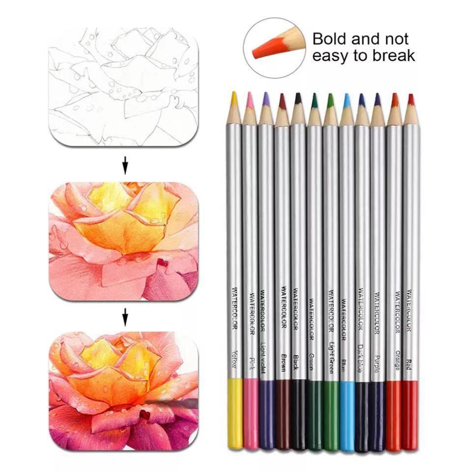 74-Piece Professional Drawing Pencils and Sketch Set Includes Colored Pencil Sketch Charcoal Pastel Pencil Sharpener