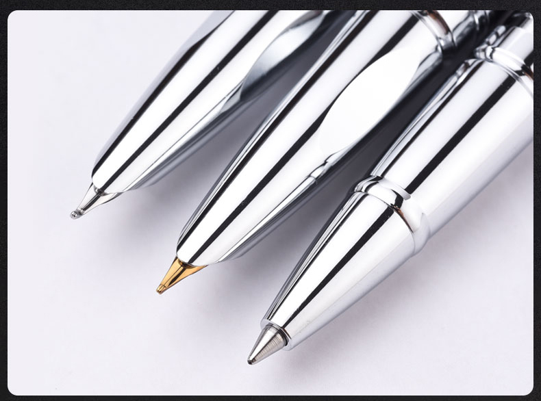 Bộ Bút HERO Thiết Kế Kim Loại Sang Trọng Kèm 3 Ngòi Bút Máy + Bút Bi