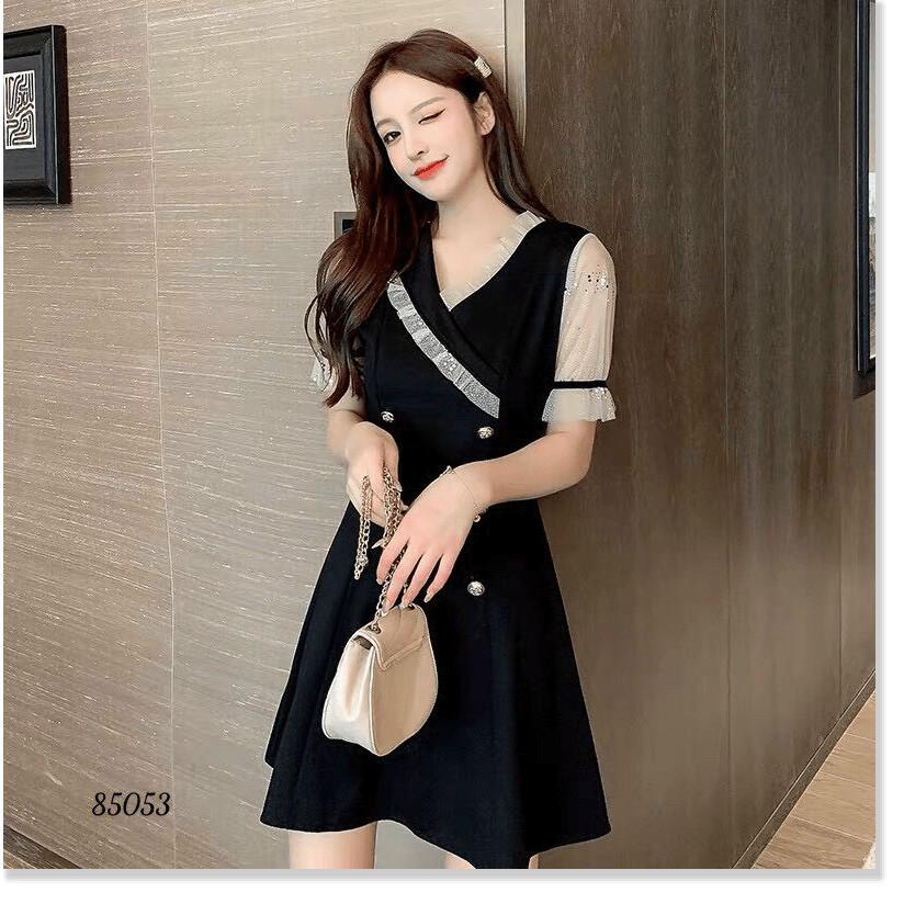 ĐẦM UMI PHỐI VOAN DÁNG XÒE,ĐƯỢC LÀM BẰNG CHẤT LIỆU VOAN SIÊU BỀN VÀ THOÁNG MÁT LANA FASHION