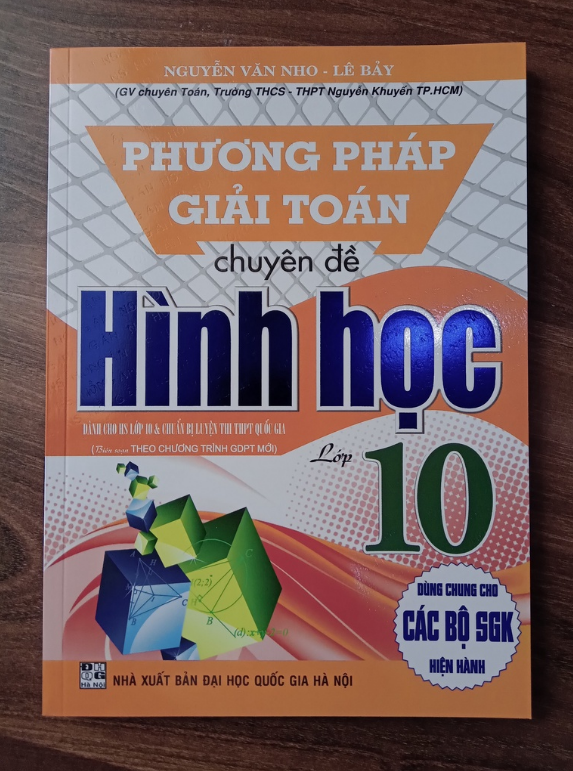 Sách - Combo Phương pháp giải Toán chuyên đề Đại Số 10 + Hình Học 10 (bộ 2 cuốn)