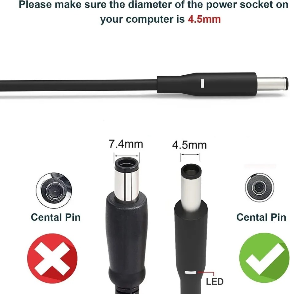 Sạc cho laptop Dell Precision 5510 Adapter 19.5V-6.7A hàng nhập khẩu.