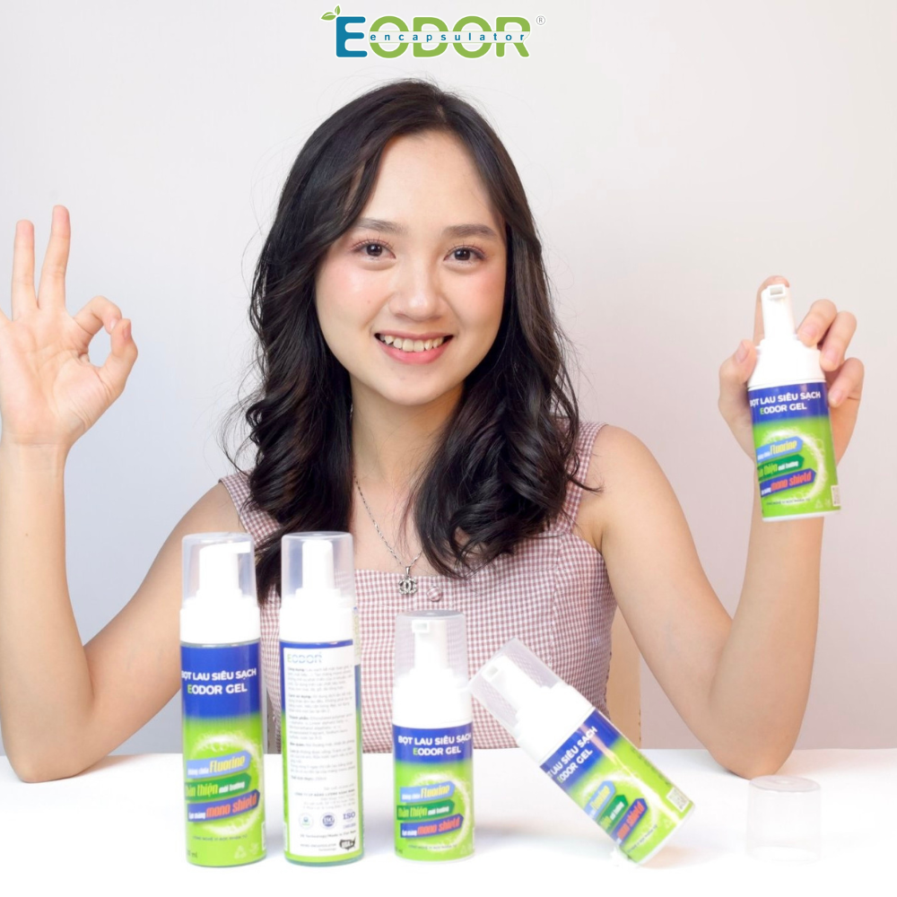 Bọt Lau Siêu Sạch Bề Mặt EODOR GEL 100/200ml. Công Nghệ Vi Bọc Phân Tử