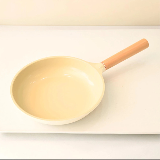 Chảo Phủ Gốm Chống Dính Haatz - Made In Korea Size 24cm -  9 Lớp Đúc Nguyên Khối - Bảo Hành 2 Năm
