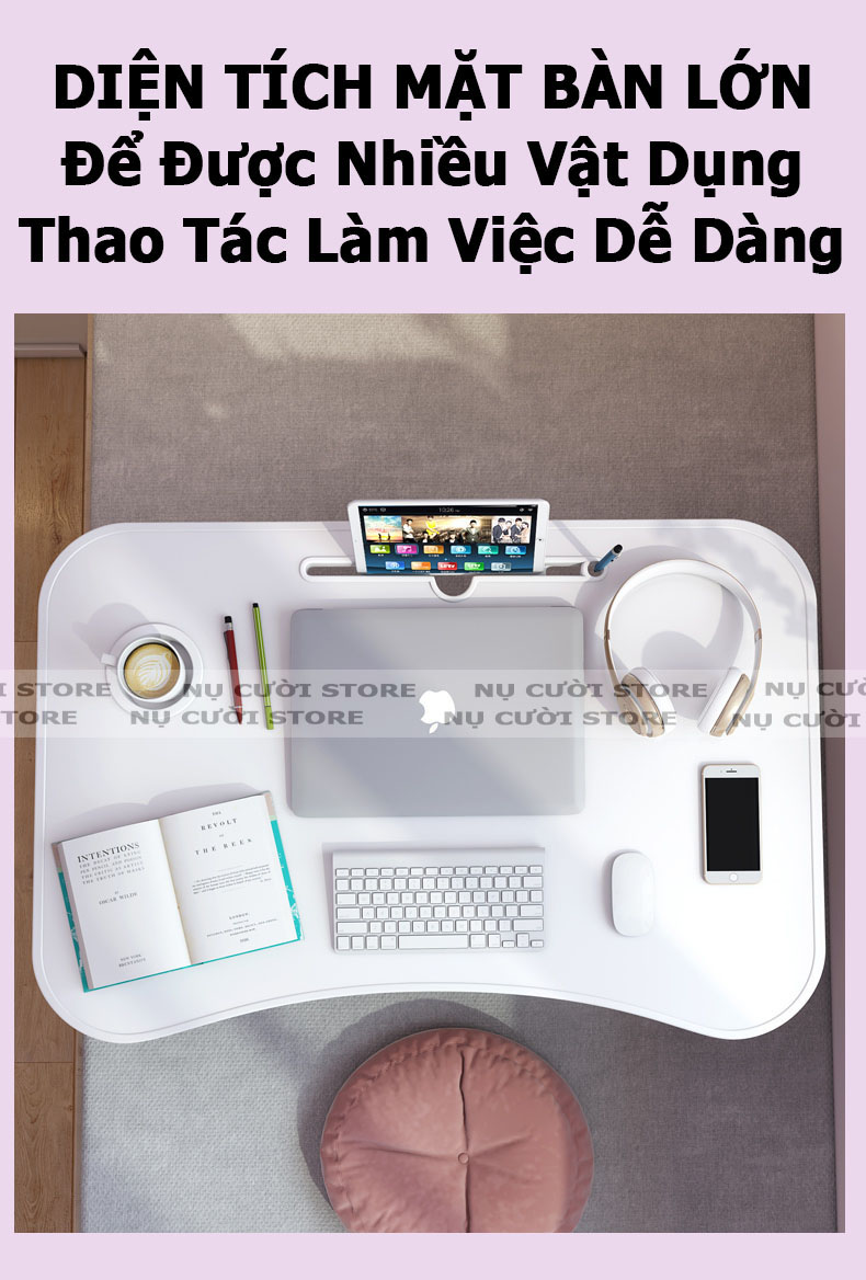 Bàn Học, Bàn Làm Việc; Bàn Học Gấp Gọn; Bàn Học Trên Giường - Hàng Nhập Khẩu