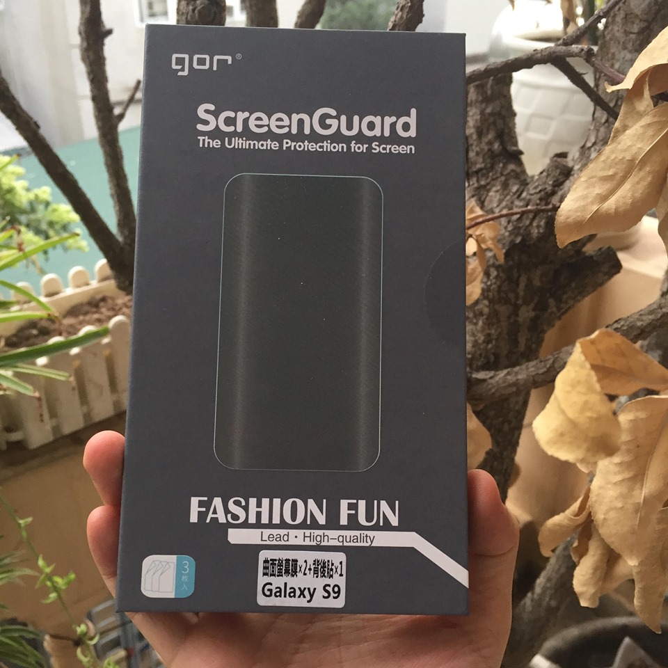Bộ 4 miếng Dán Dẻo Gor Cho Galaxy S9  - Hàng nhập khẩu