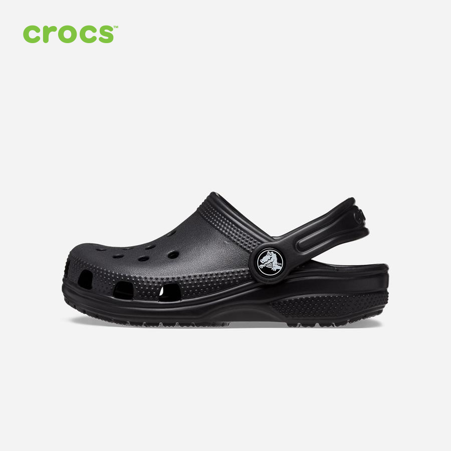 Giày lười trẻ em Crocs FW Classic Clog Toddler Black - 206990-001