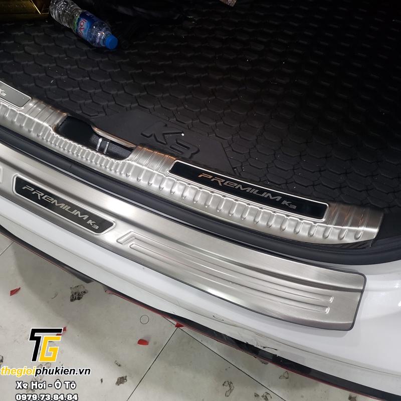 Ốp chống trầy cốp INOX Kia New K3 2022