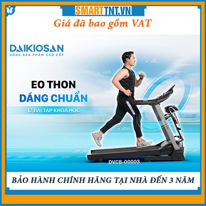 Máy chạy bộ đa năng chính hãng Daikiosan DVCB-00003 cao cấp