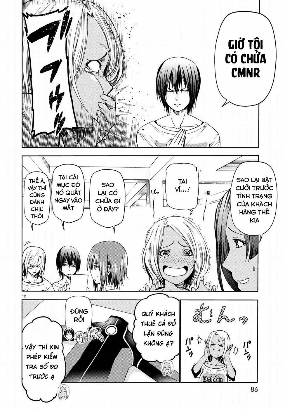 cô gái thích lặn - grand blue chapter 51 12