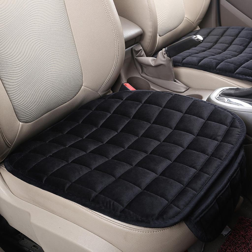Universal Front & Rear Square Row Car Auto Seat Black