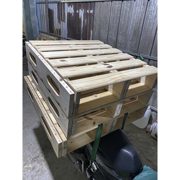 GIƯỜNG PALLET 1m2x2m CHÂN CAO 20cm CÓ ĐẦU GIƯỜNG FULL KÍN CHÂN